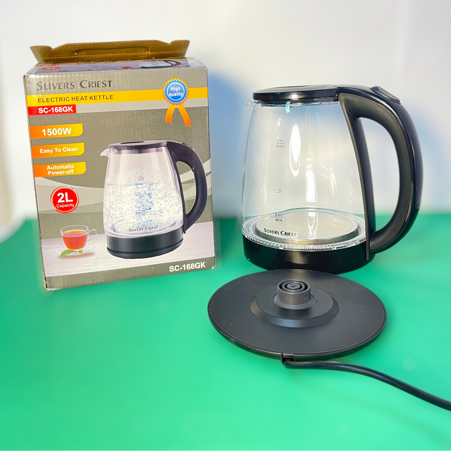 Silvers Criest SC-168GK Electric Heat Kettle